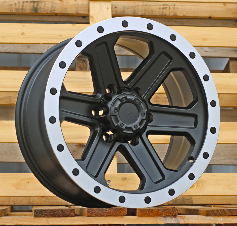 8,5x17 6x139,7 ET0 110,1 JT224 Noir mat