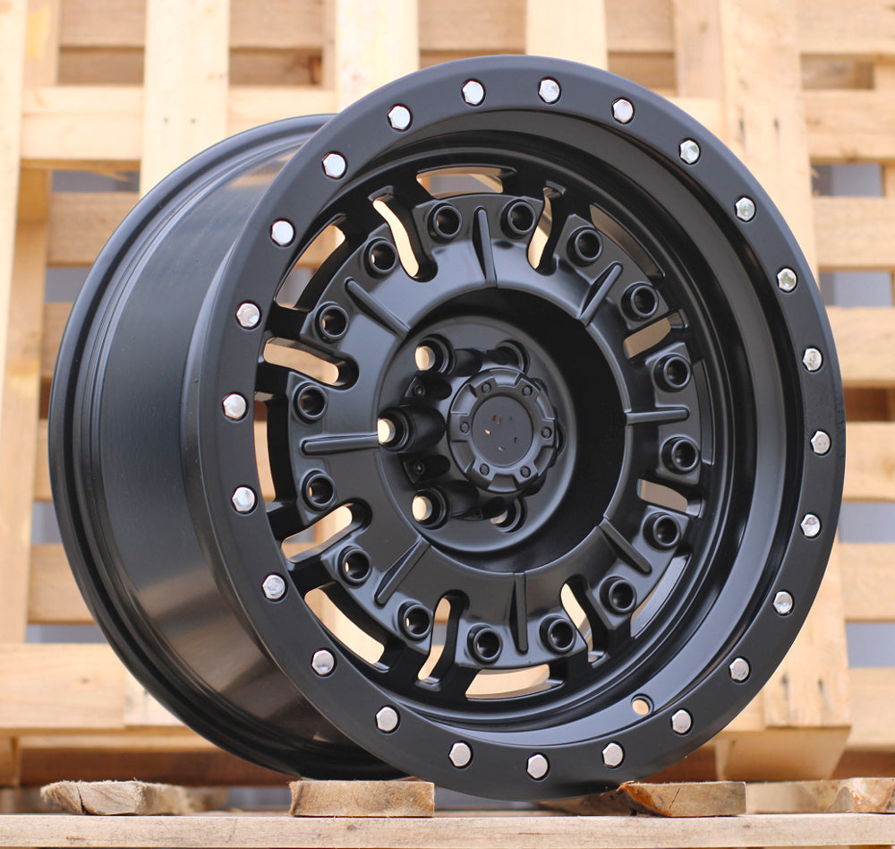 9x17 6x114,3 ET10 66,1 JT250 Noir poli