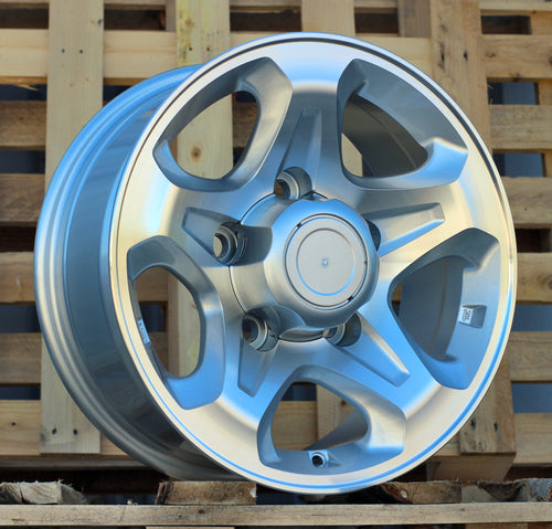 7x16 5x150 ET0 110,1 JT296 Argent usiné