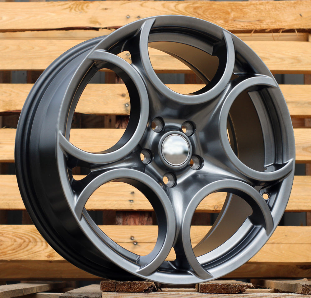 ALFA ROMEO 7,5x17 5x110 ET41 65,1 L1432 Noir hyper