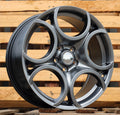 ALFA ROMEO 7,5x18 5x110 ET41 65,1 L1432 Noir hyper