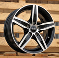6x14 5x100 ET35 57,1 L299 Noir poli