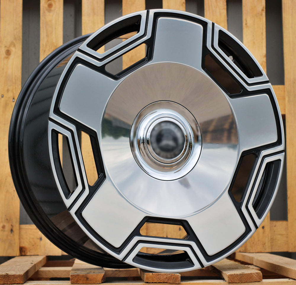MERCEDES 10x23 5x130 ET30 84,1 LTRGW105 Noir poli