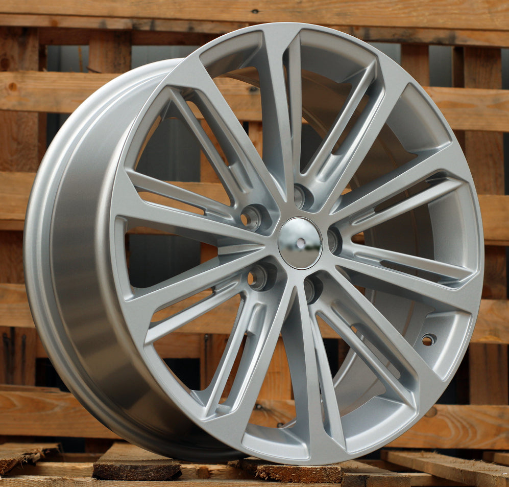 VW 8x18 5x112 ET44 57,1 LU980 Argent brillant