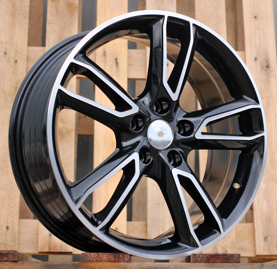 MAZDA 7,5x18 5x114,3 ET48 67,1 M502 Noir poli
