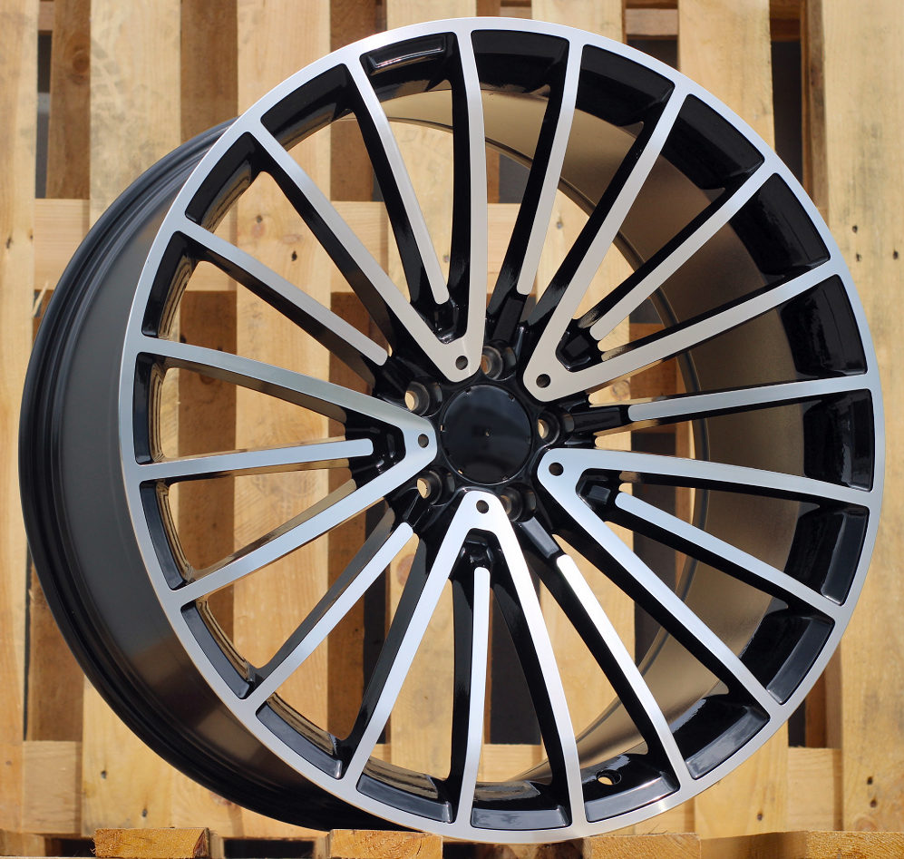 MERCEDES 8,5x19 5x112 ET40 66,6 MR532 Noir poli