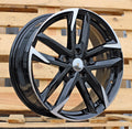 TOYOTA 7x18 5x114,3 ET50 60,1 SF501 Noir poli