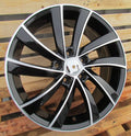 SKODA 7,5x18 5x112 ET51 57,1 SK523 Noir poli