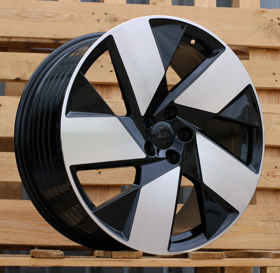 VOLVO 8x20 5x108 ET50,5 63,4 SR402 Noir poli