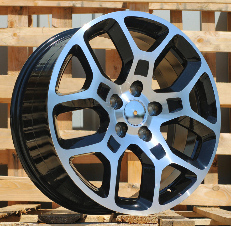 JEEP 7x17 5x110 ET40 65,1 TL0460 Noir poli