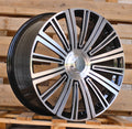 MERCEDES 11x22 5x112 ET42 66,6 TX139A Noir poli
