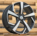 NISSAN 7x17 5x114,3 ET40 66,1 XE173 Noir poli