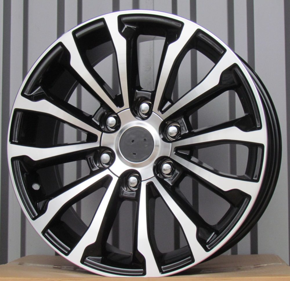 TOYOTA 7,5x19 6x139,7 ET25 106,1 XE203 Noir poli