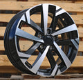 VW 6x15 5x100 ET40 57,1 XE276 Noir poli