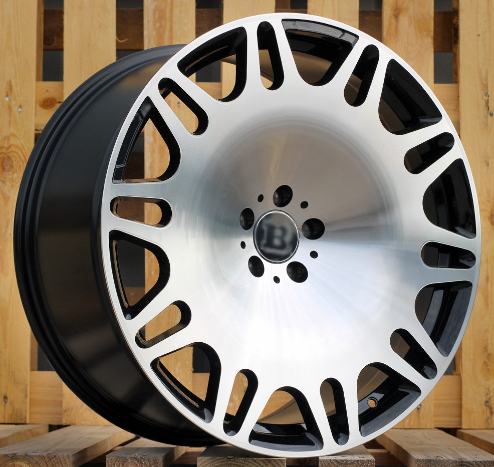 MERCEDES 10,5x22 5x112 ET38 66,6 XE629 Noir poli