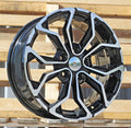 RENAULT 6,5x15 4x100 ET37 60,1 XF260 Noir poli