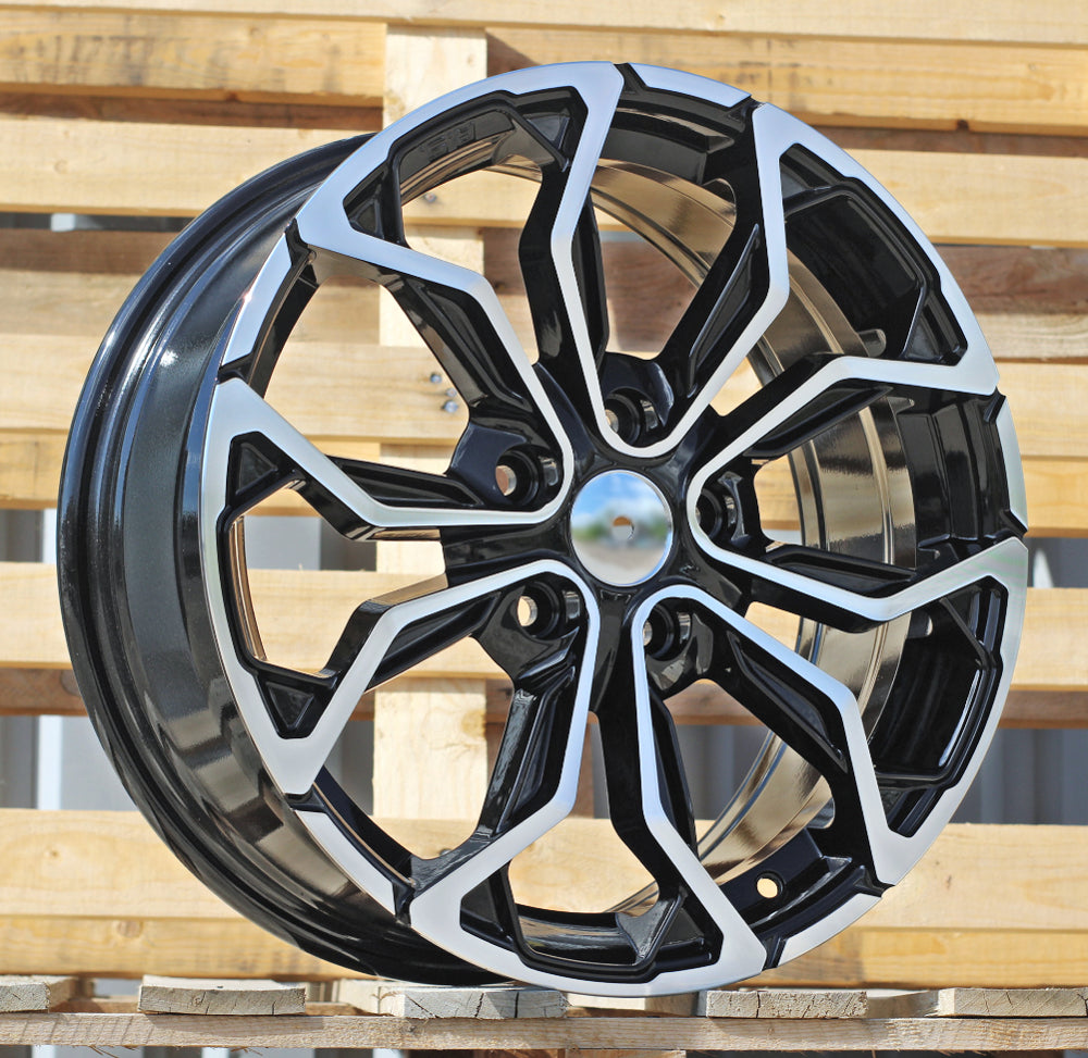 RENAULT 7x17 5x114,3 ET43 66,1 XF260 Noir poli