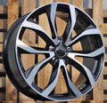 AUDI 7,5x17 5x112 ET40 66,6 XF562 Noir poli
