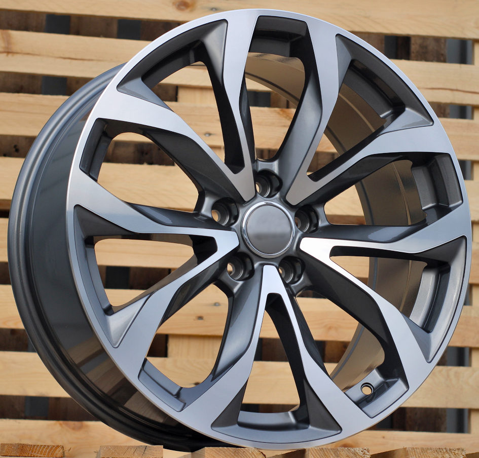 AUDI 8x18 5x112 ET39 66,6 XF562 Gris poli