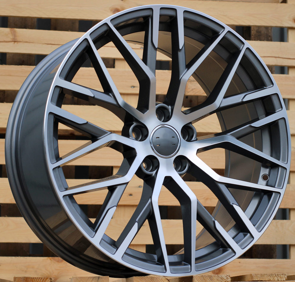 AUDI 8,5x19 5x112 ET40 66,6 XFE30 Gris poli