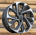 TOYOTA 7x17 5x114,3 ET50 60,1 XFE89 Noir poli