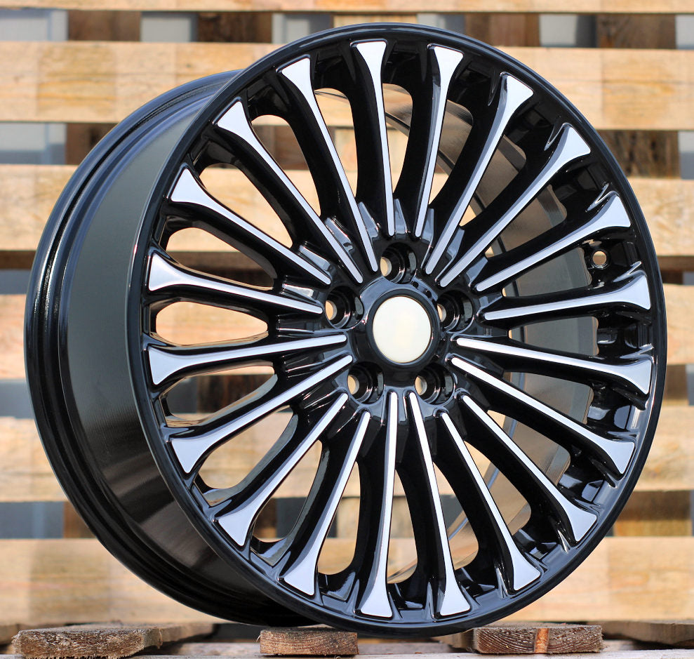 FORD 7x17 5x108 ET50 63,4 Y0056 Noir poli