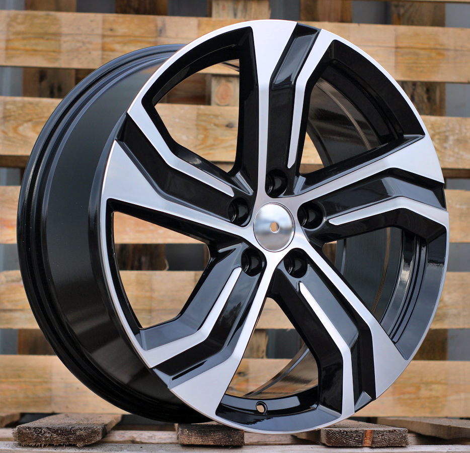 VOLVO 8x19 5x108 ET42,5 63,4 Y0143 Noir poli