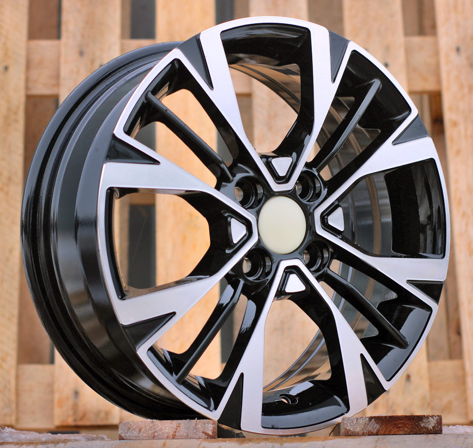 KIA 6x15 4x100 ET51 54,1 Y1127 Noir poli
