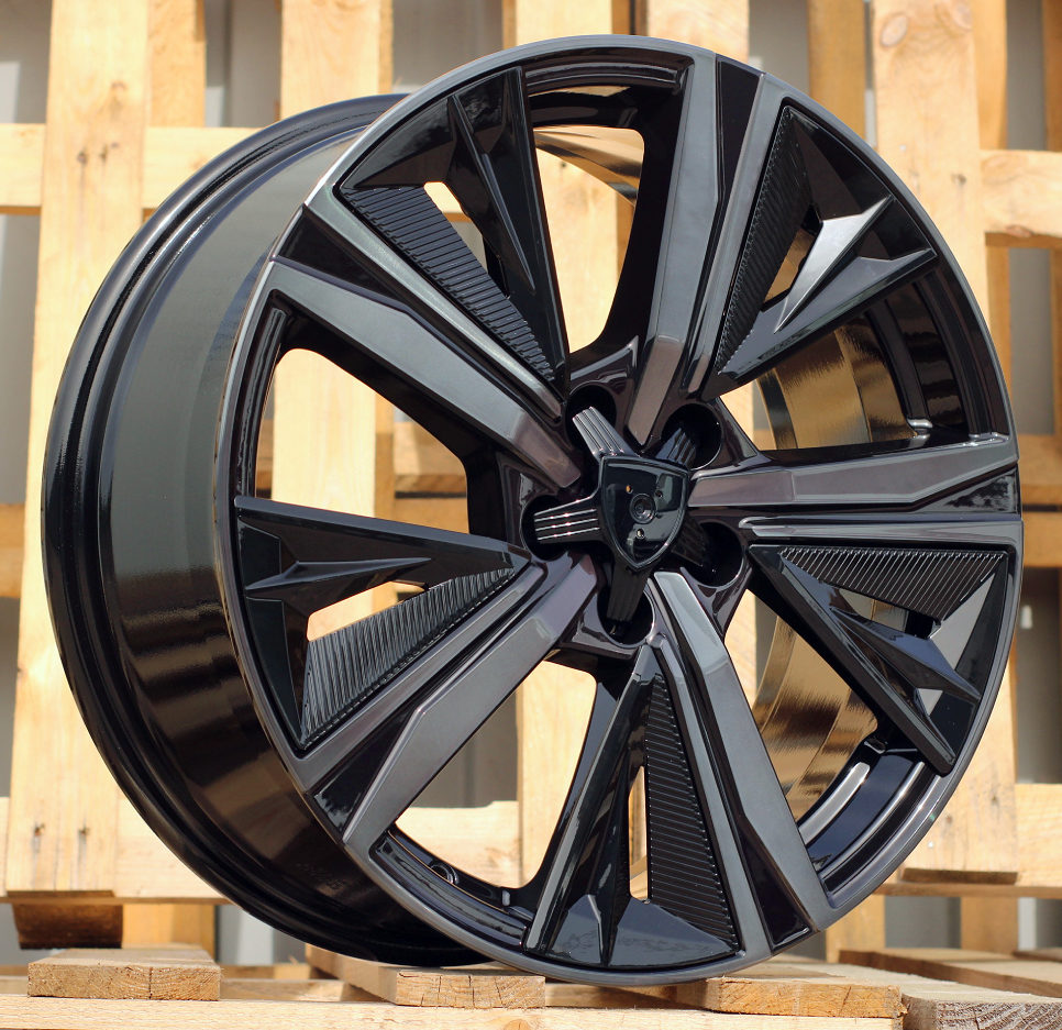 PEUGEOT 7,5x17 5x108 ET44 65,1 Y1187 Noir face teintée