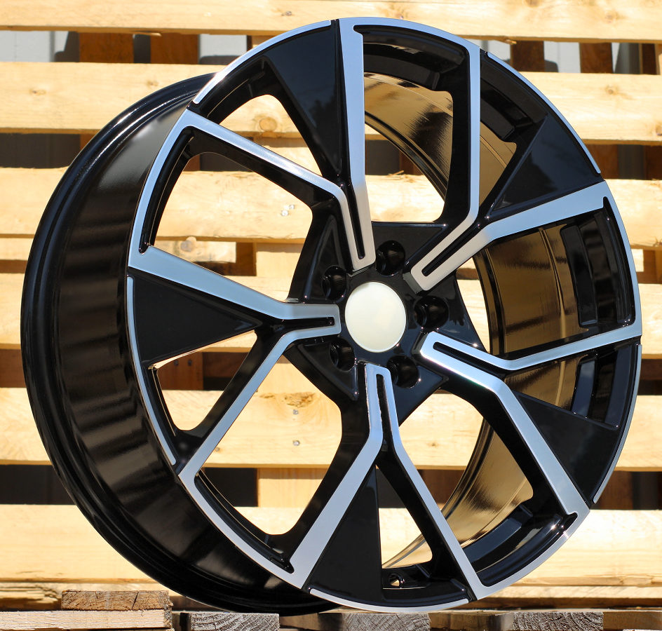VW 8,5x20 5x112 ET38 57,1 Y1196 Noir poli