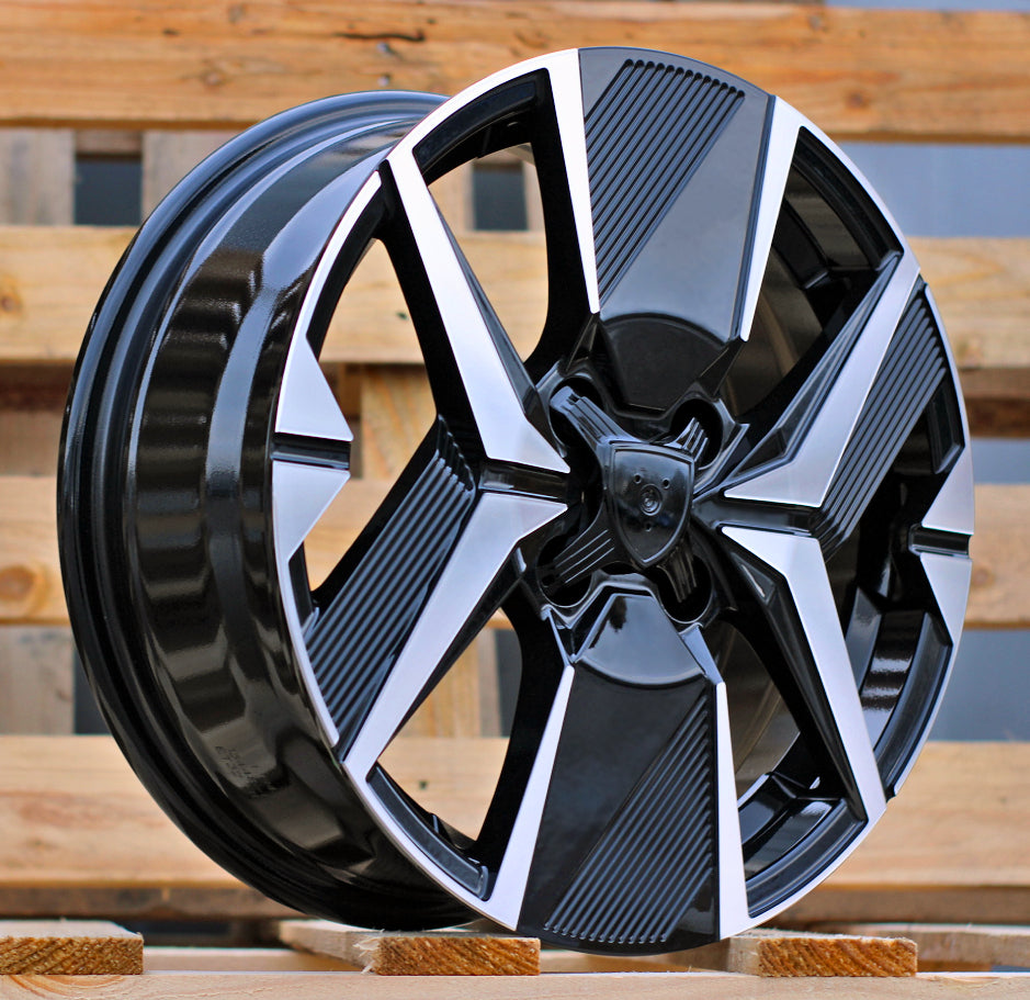 PEUGEOT 6,5x16 4x108 ET32 65,1 Y1256 Noir poli