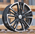 SEAT 7x17 5x100 ET47 57,1 Y1257 Noir poli