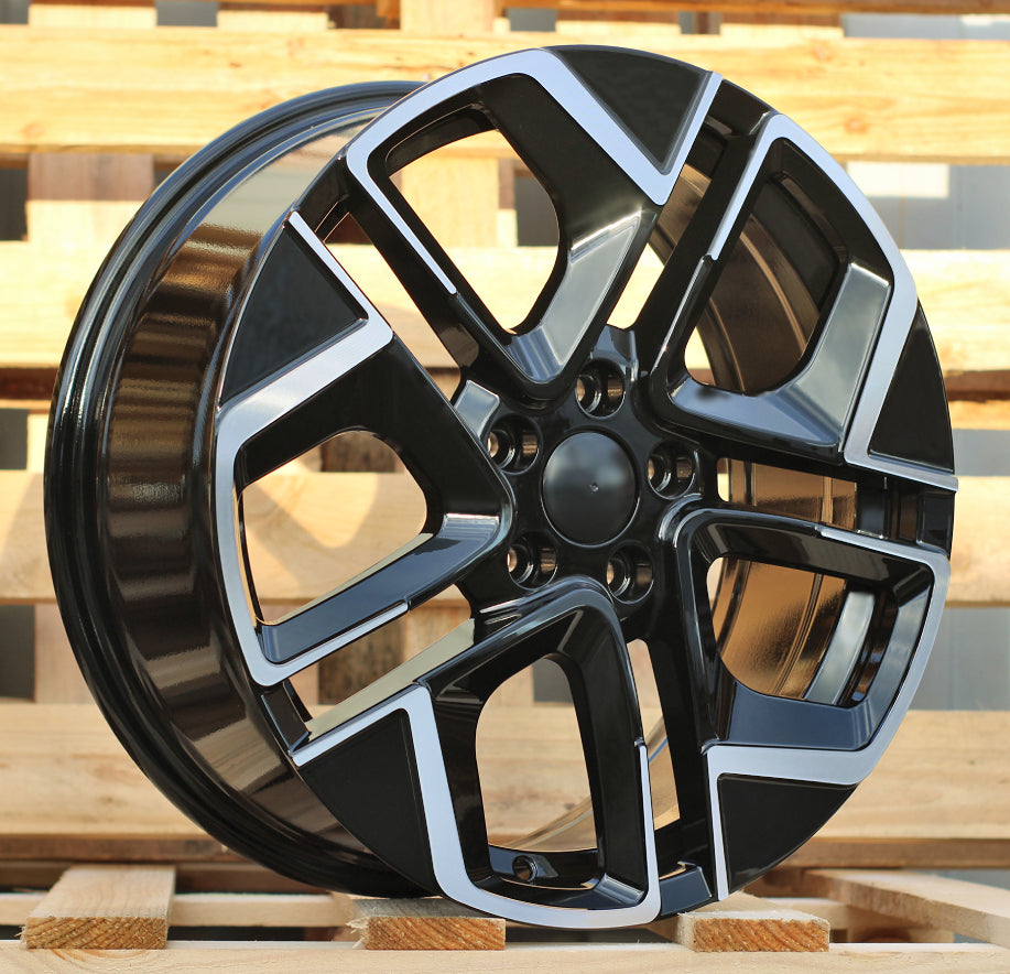 VW 7,5x18 5x112 ET51 57,1 Y1258 Noir poli