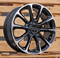 FIAT 7x17 5x110 ET40 65,1 Y1281 Noir poli