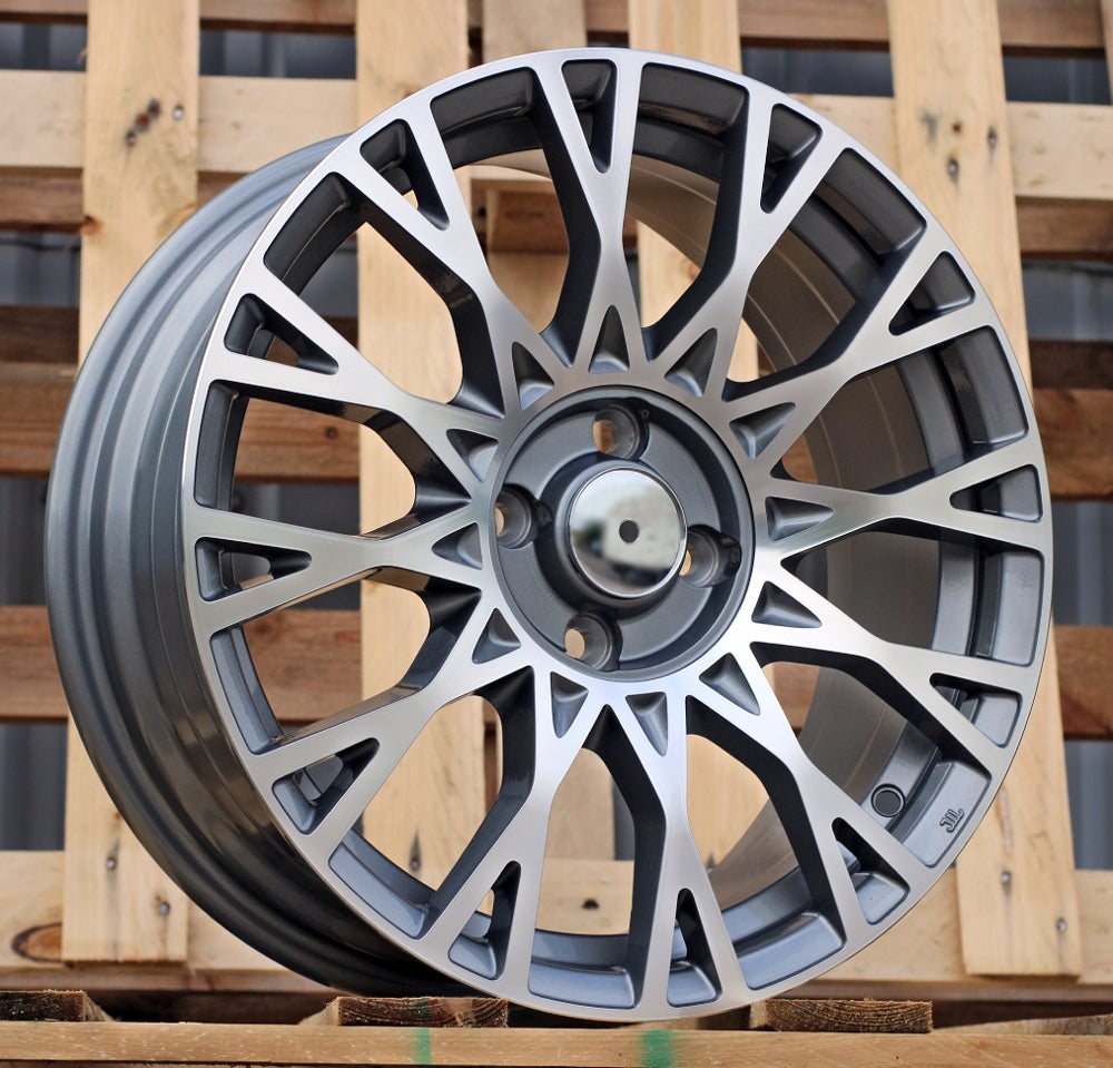 FIAT 6,5x16 4x98 ET35 58,1 Y1283 Gris poli