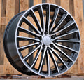 MERCEDES 9,5x20 5x112 ET35,5 66,6 Y5909B Noir poli