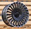 MERCEDES 9,5x20 5x112 ET38 66,6 YF0425 Noir poli