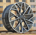 SKODA 8x18 5x112 ET44 57,1 YF0444 Noir poli