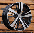 PEUGEOT 7,5x18 5x108 ET49 65,1 YF0448 Noir poli