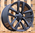 TESLA 9,5x21 5x120 ET40 64,1 YF5591 Noir semi-mat