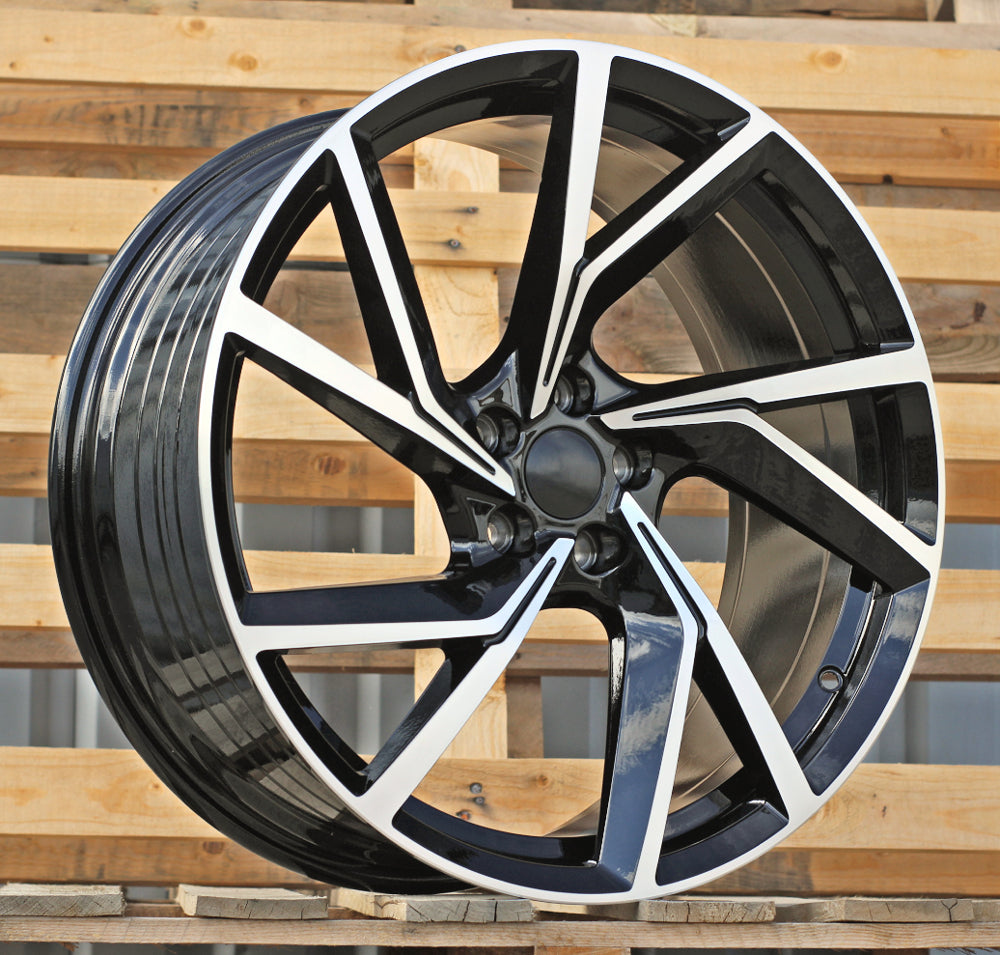 8,5x20 5x108 ET40 63,4 YF5709 Noir poli
