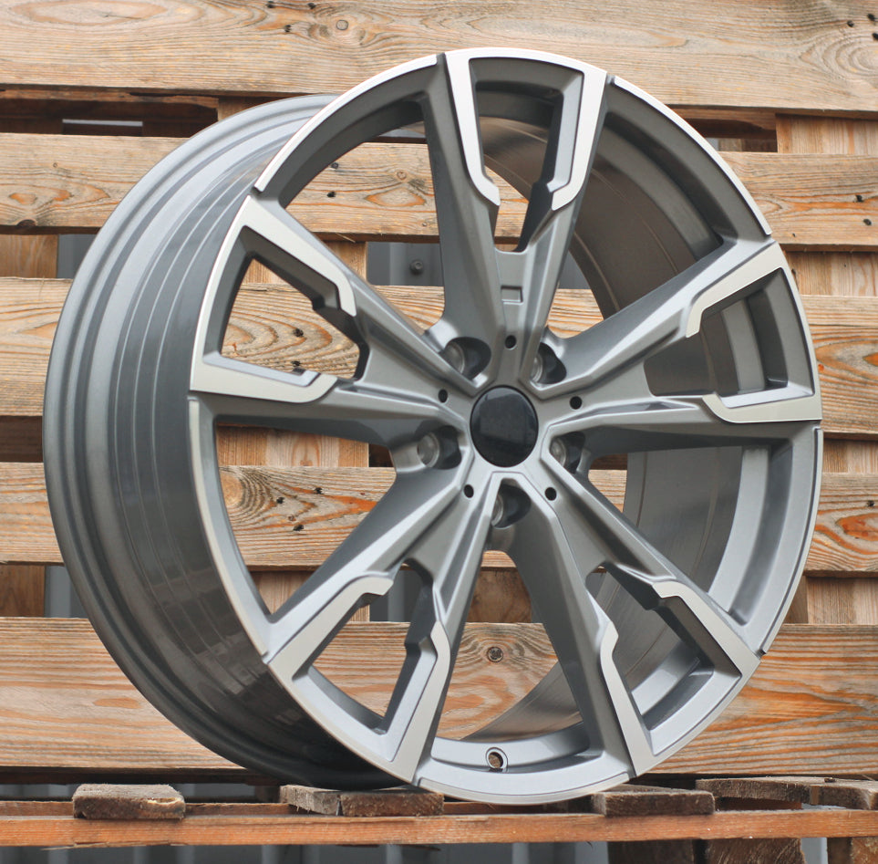 BMW 8x19 5x112 ET46 66,6 YF5710 Gris poli