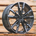 BMW 8x19 5x120 ET46 72,6 YF5710 Noir poli