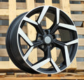 FORD 8x19 5x108 ET47,5 63,4 YF5729 Noir poli semi-mat