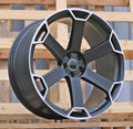 AUDI 10x22 5x112 ET20 66,6 YF6149 Noir satiné
