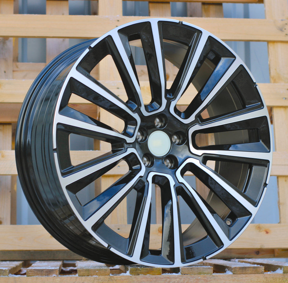 VOLVO 9x20 5x108 ET38,5 63,4 YF7076 Noir poli