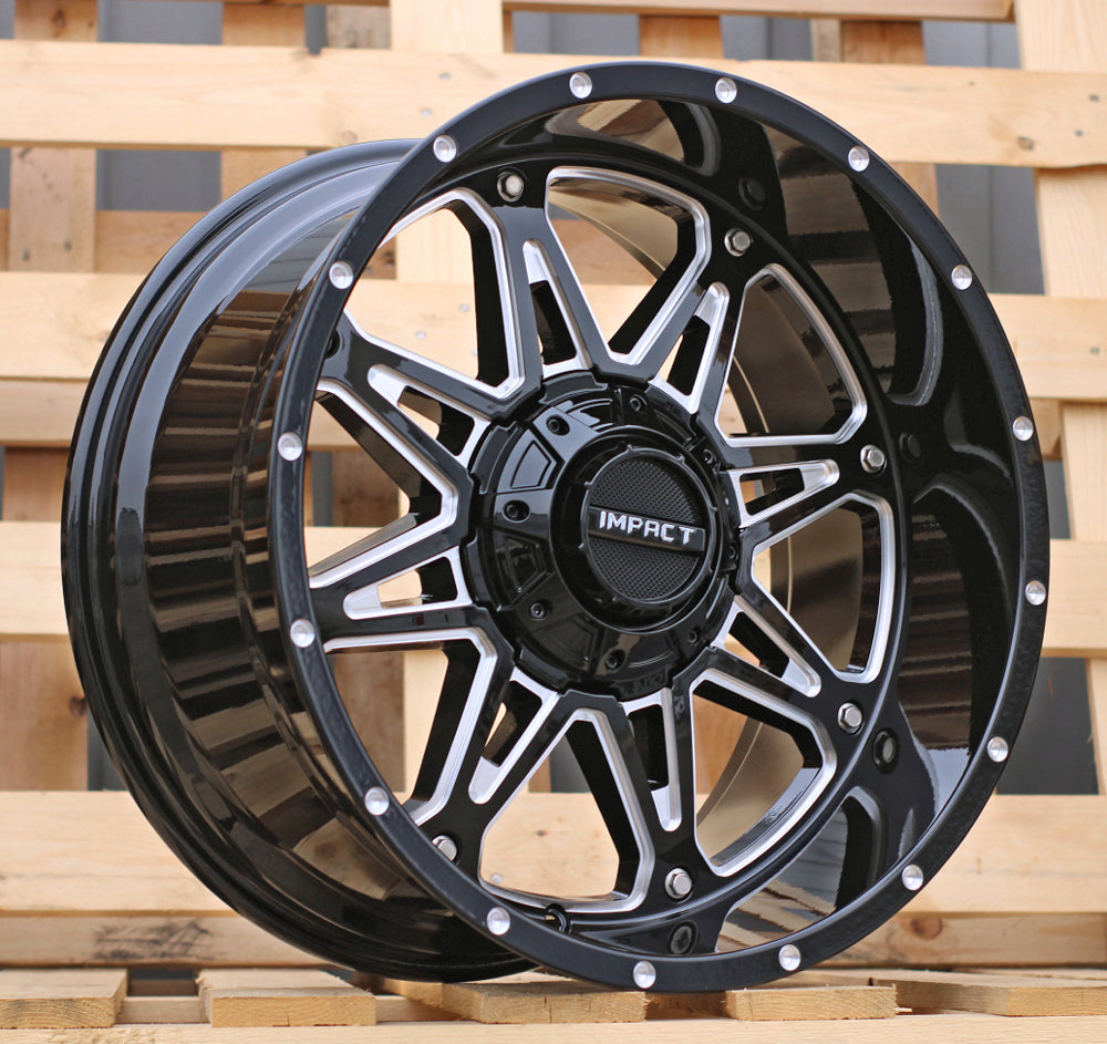 Jante 4X4 10x20 6x135 / 6x139.7 ETM12 106,1 1109A Noir