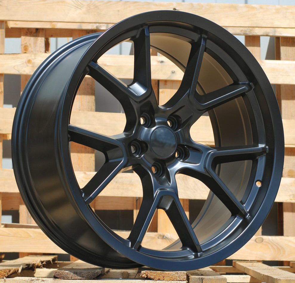 9x20 5x115 ET15 71,6 B1742 Noir semi-mat