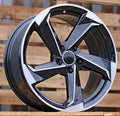 AUDI 8,5x19 5x112 ET40 66,6 B5185 Noir poli