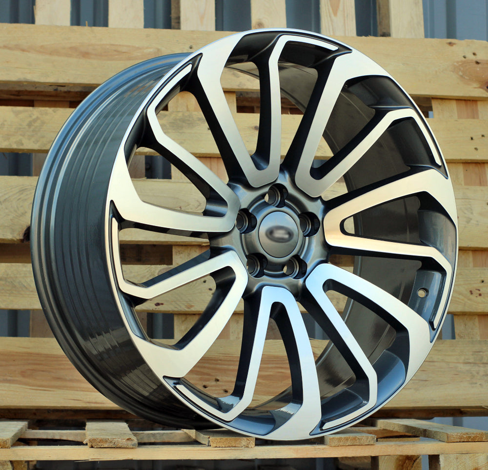 LAND ROVER 9,5x22 5x120 ET45 72,6 BY959 Gris poli